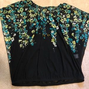 Dressy layered blouse.